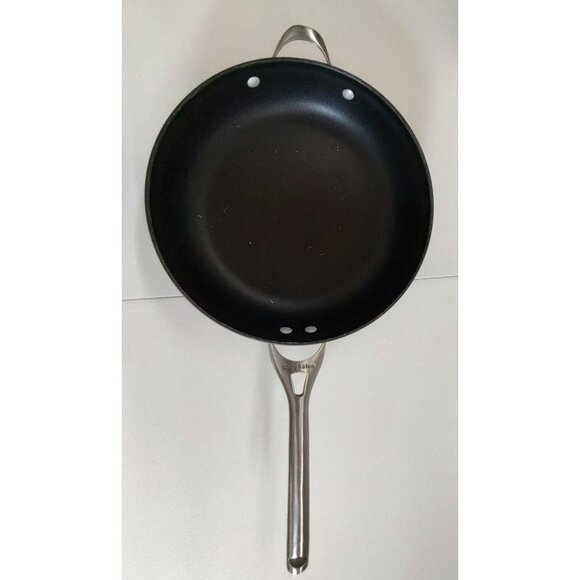 Calphalon 12" Hard-Anodized Aluminum Nonstick Fry Pan With Stainless Steel Handl - Picture 2 of 16